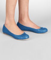 Bottega Veneta® Ballerinas aus Nappaleder Intrecciato Électrique Bottega Veneta® Ballerinas aus Nappaleder Intrecciato Électrique