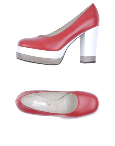 ZOOM JIL SANDER NAVY - Platform pumps