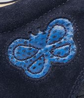 Bottega Veneta® Sneaker aus weichem Ziegenleder, Wildleder und Ayers Intrecciato Prusse Électrique Bottega Veneta® Sneaker aus weichem Ziegenleder, Wildleder und Ayers Intrecciato Prusse Électrique