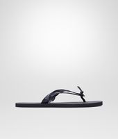 Bottega Veneta® Sandale aus Krokodilleder Dark Prusse Bottega Veneta® Sandale aus Krokodilleder Dark Prusse