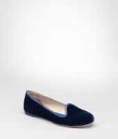 Bottega Veneta® Dark Électrique Velluto Smooth Chevre Outdoor Slipper Bottega Veneta® Dark Électrique Velluto Smooth Chevre Outdoor Slipper