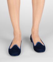 Bottega Veneta® Dark Électrique Velluto Smooth Chevre Outdoor Slipper Bottega Veneta® Dark Électrique Velluto Smooth Chevre Outdoor Slipper