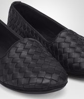 Bottega Veneta® Nero Intrecciato Nappa Outdoor Slipper Bottega Veneta® Nero Intrecciato Nappa Outdoor Slipper