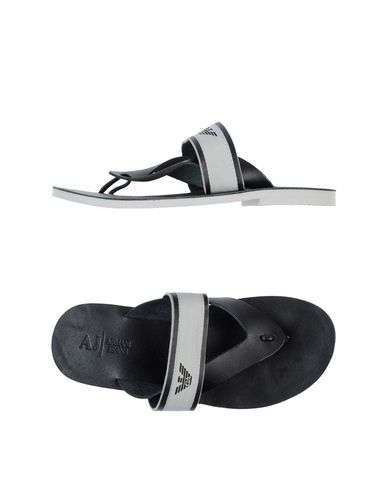 ZOOM ARMANI JEANS - Thong sandal