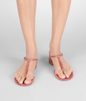 Bottega Veneta® New Red Ayers Tricolor Sandal Bottega Veneta® New Red Ayers Tricolor Sandal