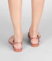 Bottega Veneta® New Red Ayers Tricolor Sandal Bottega Veneta® New Red Ayers Tricolor Sandal