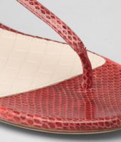 Bottega Veneta® New Red Ayers Tricolor Sandal Bottega Veneta® New Red Ayers Tricolor Sandal