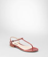 Bottega Veneta® New Red Ayers Tricolor Sandal Bottega Veneta® New Red Ayers Tricolor Sandal