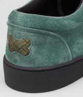 Bottega Veneta® SNEAKER AUS WILDLEDER INTRECCIATO MENTHE SERGEANT Bottega Veneta® SNEAKER AUS WILDLEDER INTRECCIATO MENTHE SERGEANT