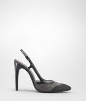 Bottega Veneta® MEDIUM GREY BELLAGIO AYERS PUMP Bottega Veneta® MEDIUM GREY BELLAGIO AYERS PUMP