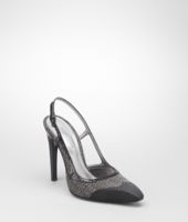 Bottega Veneta® MEDIUM GREY BELLAGIO AYERS PUMP Bottega Veneta® MEDIUM GREY BELLAGIO AYERS PUMP