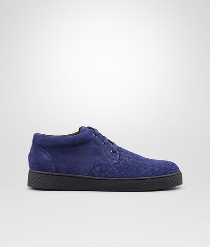 BOTTEGA VENETA - SNEAKERS ADMIRAL IN CAMOSCIO INTRECCIATO