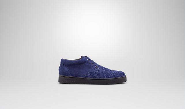 BOTTEGA VENETA - SNEAKERS ADMIRAL IN CAMOSCIO INTRECCIATO