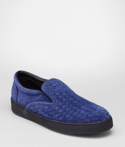 BOTTEGA VENETA - SNEAKERS ADMIRAL IN CAMOSCIO INTRECCIATO