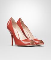 Bottega Veneta® BURNT RED VERNIS SOFTY Pump Bottega Veneta® BURNT RED VERNIS SOFTY Pump