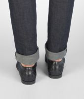 Bottega Veneta® NERO STUOIA SMOOTH CHEVRE SHOE Bottega Veneta® NERO STUOIA SMOOTH CHEVRE SHOE