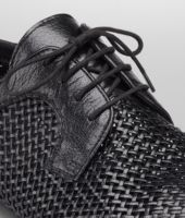 Bottega Veneta® NERO STUOIA SMOOTH CHEVRE SHOE Bottega Veneta® NERO STUOIA SMOOTH CHEVRE SHOE