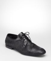 Bottega Veneta® NERO STUOIA SMOOTH CHEVRE SHOE Bottega Veneta® NERO STUOIA SMOOTH CHEVRE SHOE