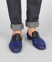 Bottega Veneta® ADMIRAL NERO STUOIA SMOOTH CHEVRE SLIP ON Bottega Veneta® ADMIRAL NERO STUOIA SMOOTH CHEVRE SLIP ON