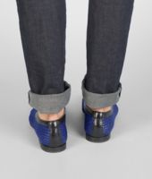 Bottega Veneta® ADMIRAL NERO STUOIA SMOOTH CHEVRE SLIP ON Bottega Veneta® ADMIRAL NERO STUOIA SMOOTH CHEVRE SLIP ON