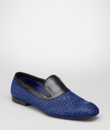 BOTTEGA VENETA - ADMIRAL NERO STUOIA SMOOTH CHEVRE SLIP ON
