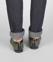 Bottega Veneta® SERGEANT NERO STUOIA SMOOTH CHEVRE SLIP ON Bottega Veneta® SERGEANT NERO STUOIA SMOOTH CHEVRE SLIP ON