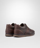 Bottega Veneta® Espresso Intrecciato Calf Soft Caiman Sneaker Bottega Veneta® Espresso Intrecciato Calf Soft Caiman Sneaker