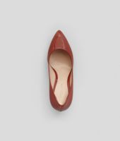Bottega Veneta® BURNT RED VERNIS SOFTY Pump Bottega Veneta® BURNT RED VERNIS SOFTY Pump