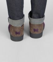 Bottega Veneta® PURPURA EDOARDO INTRECCIATO SUEDE SNEAKER Bottega Veneta® PURPURA EDOARDO INTRECCIATO SUEDE SNEAKER