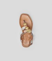 Bottega Veneta® MUD MULTISPHERES CALF Sandal Bottega Veneta® MUD MULTISPHERES CALF Sandal