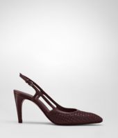 Bottega Veneta® AUBERGINE STUOIA SMOOTH CHEVRE PUMP Bottega Veneta® AUBERGINE STUOIA SMOOTH CHEVRE PUMP