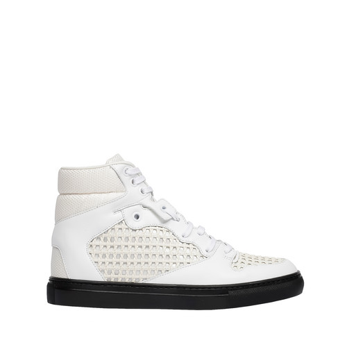 Balenciaga Monochrome Grid Sneakers Balenciaga Monochrome Grid Sneakers