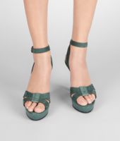 Bottega Veneta® Menthe Calf Smooth Chevre Sandal Bottega Veneta® Menthe Calf Smooth Chevre Sandal
