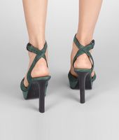 Bottega Veneta® Menthe Calf Smooth Chevre Sandal Bottega Veneta® Menthe Calf Smooth Chevre Sandal