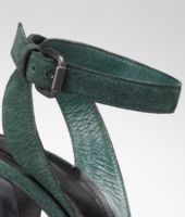 Bottega Veneta® Menthe Calf Smooth Chevre Sandal Bottega Veneta® Menthe Calf Smooth Chevre Sandal