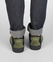 Bottega Veneta® SERGEA NERO INTRECCIATO SUEDE NAPPA MESH SNEAKER Bottega Veneta® SERGEA NERO INTRECCIATO SUEDE NAPPA MESH SNEAKER