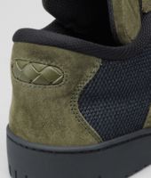 Bottega Veneta® SERGEA NERO INTRECCIATO SUEDE NAPPA MESH SNEAKER Bottega Veneta® SERGEA NERO INTRECCIATO SUEDE NAPPA MESH SNEAKER