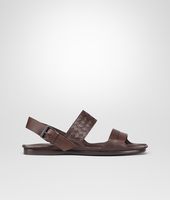 Bottega Veneta® SANDALEN AUS LEDER INTRECCIATO STORM ESPRESSO Bottega Veneta® SANDALEN AUS LEDER INTRECCIATO STORM ESPRESSO