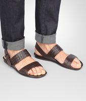 Bottega Veneta® SANDALEN AUS LEDER INTRECCIATO STORM ESPRESSO Bottega Veneta® SANDALEN AUS LEDER INTRECCIATO STORM ESPRESSO