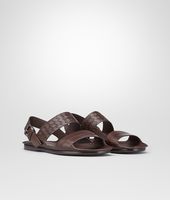 Bottega Veneta® SANDALEN AUS LEDER INTRECCIATO STORM ESPRESSO Bottega Veneta® SANDALEN AUS LEDER INTRECCIATO STORM ESPRESSO