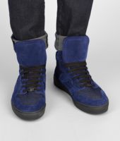 Bottega Veneta® ADMIRAL BLUE INTRECCIATO SUEDE NAPPA MESH SNEAKER Bottega Veneta® ADMIRAL BLUE INTRECCIATO SUEDE NAPPA MESH SNEAKER