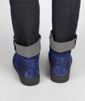 Bottega Veneta® ADMIRAL BLUE INTRECCIATO SUEDE NAPPA MESH SNEAKER Bottega Veneta® ADMIRAL BLUE INTRECCIATO SUEDE NAPPA MESH SNEAKER