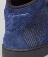 Bottega Veneta® ADMIRAL BLUE INTRECCIATO SUEDE NAPPA MESH SNEAKER Bottega Veneta® ADMIRAL BLUE INTRECCIATO SUEDE NAPPA MESH SNEAKER