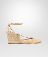 Bottega Veneta® Naturale Straw Espadrille Bottega Veneta® Naturale Straw Espadrille