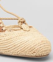Bottega Veneta® Naturale Straw Espadrille Bottega Veneta® Naturale Straw Espadrille