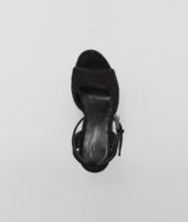 Bottega Veneta® NERO INTRECCIATO SUEDE Sandal Bottega Veneta® NERO INTRECCIATO SUEDE Sandal