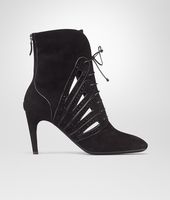 Bottega Veneta® NERO SUEDE VERNIS BOOTIE Bottega Veneta® NERO SUEDE VERNIS BOOTIE