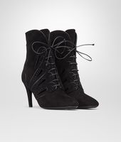 Bottega Veneta® NERO SUEDE VERNIS BOOTIE Bottega Veneta® NERO SUEDE VERNIS BOOTIE