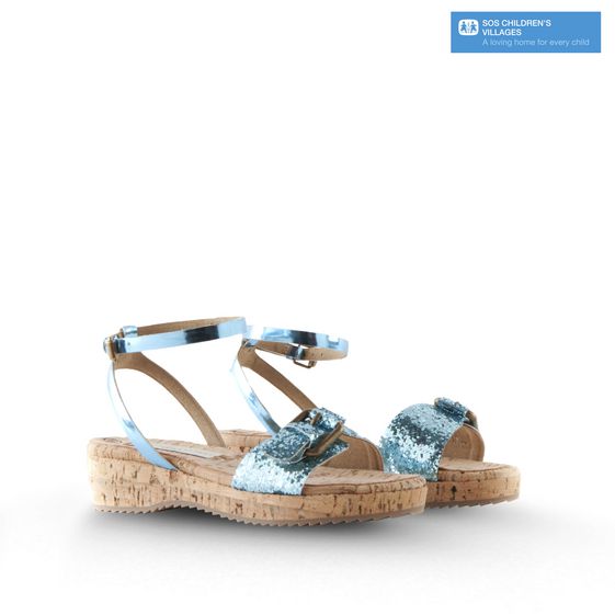 Stella McCartney, Linda Glitter Sandals