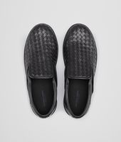 Bottega Veneta® Nero Intrecciato Nappa Sneaker Bottega Veneta® Nero Intrecciato Nappa Sneaker